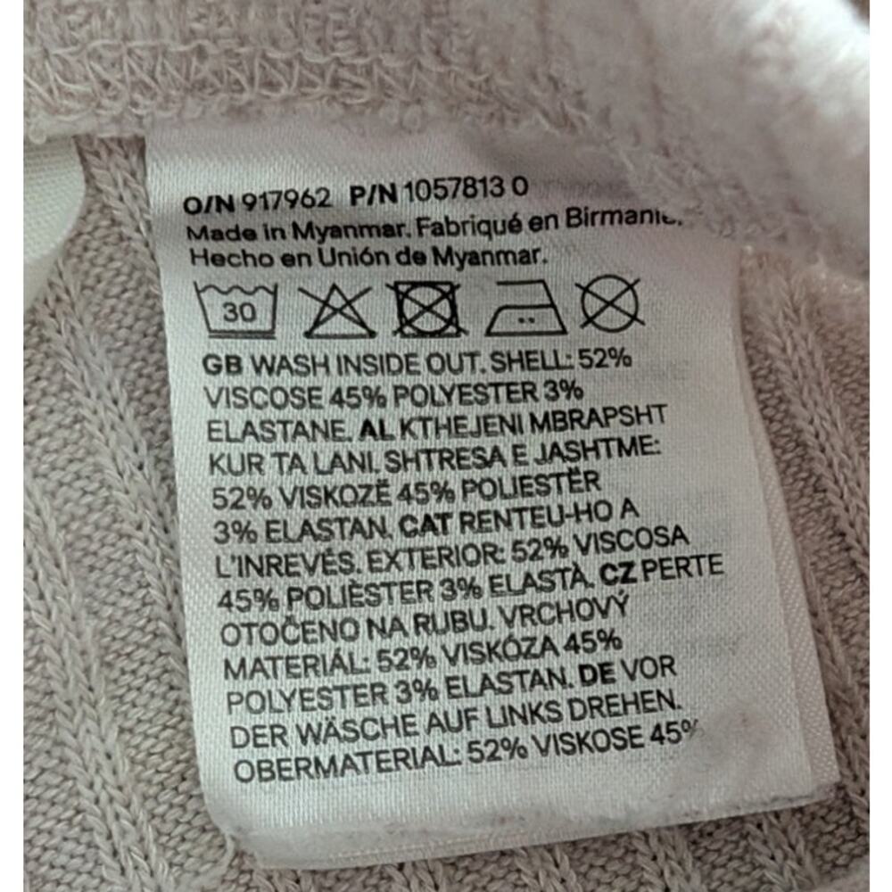 H&M Cream Ribbed Outfit - Picture 3 of 5